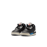 Air Jordan 3 Retro Rare Air Black Military Blue (TD) Angle 1