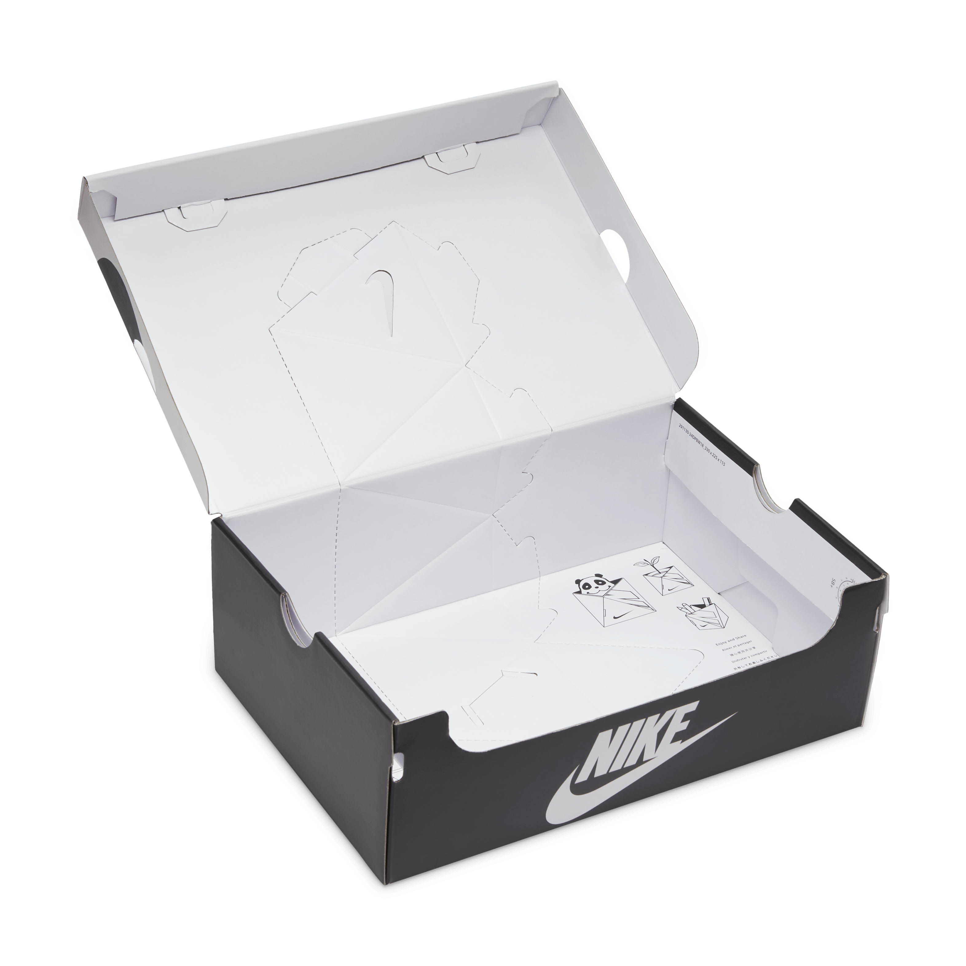 Nike Dunk Low Panda 40th Anniversary Angle 4
