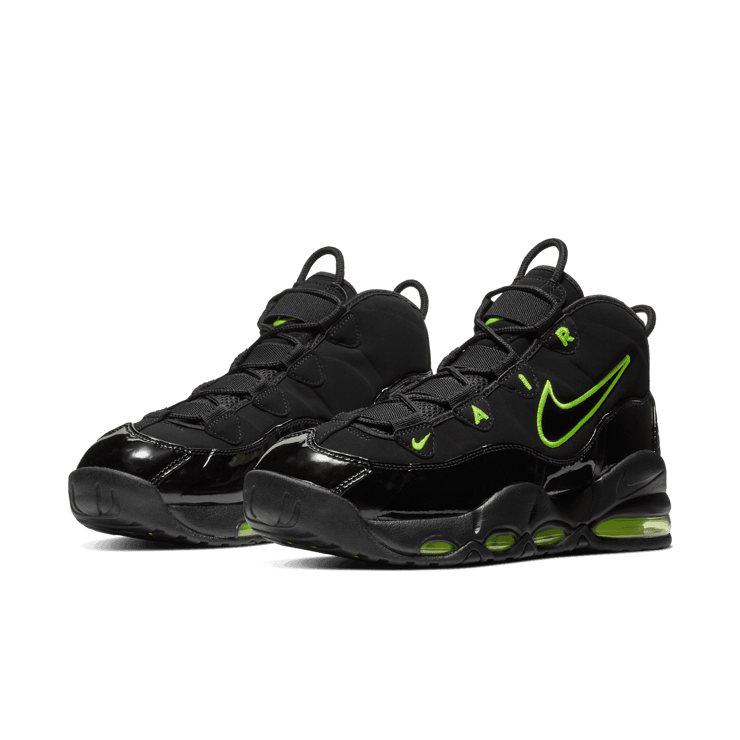 Nike Air Max Uptempo 95 Black Volt Angle 2