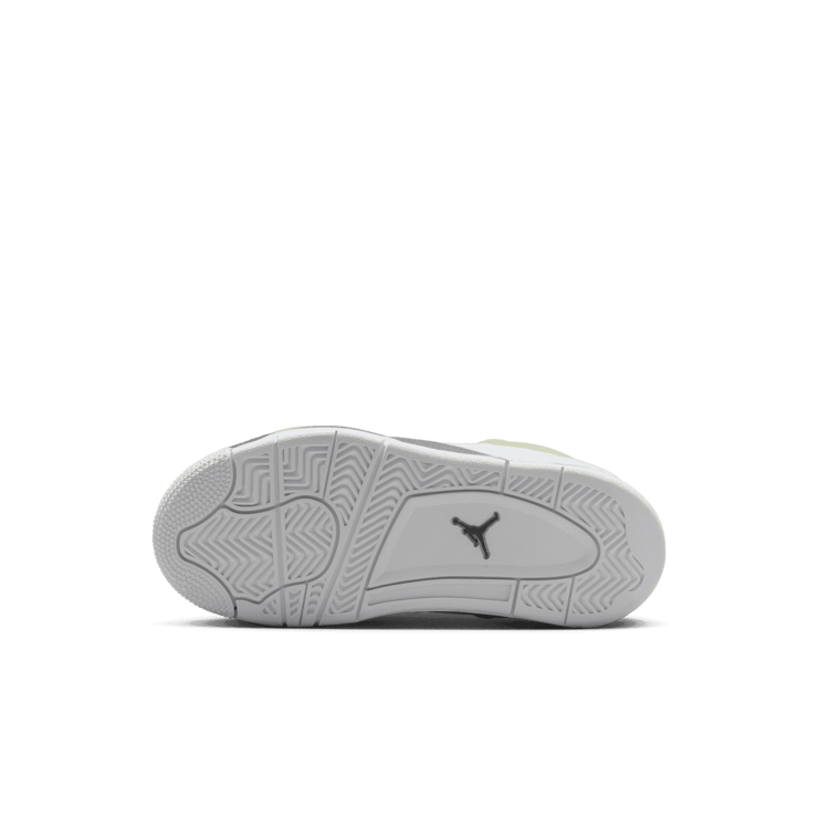 Air Jordan 4 Retro White Lemon Twist Light Graphite (PS) Angle 1