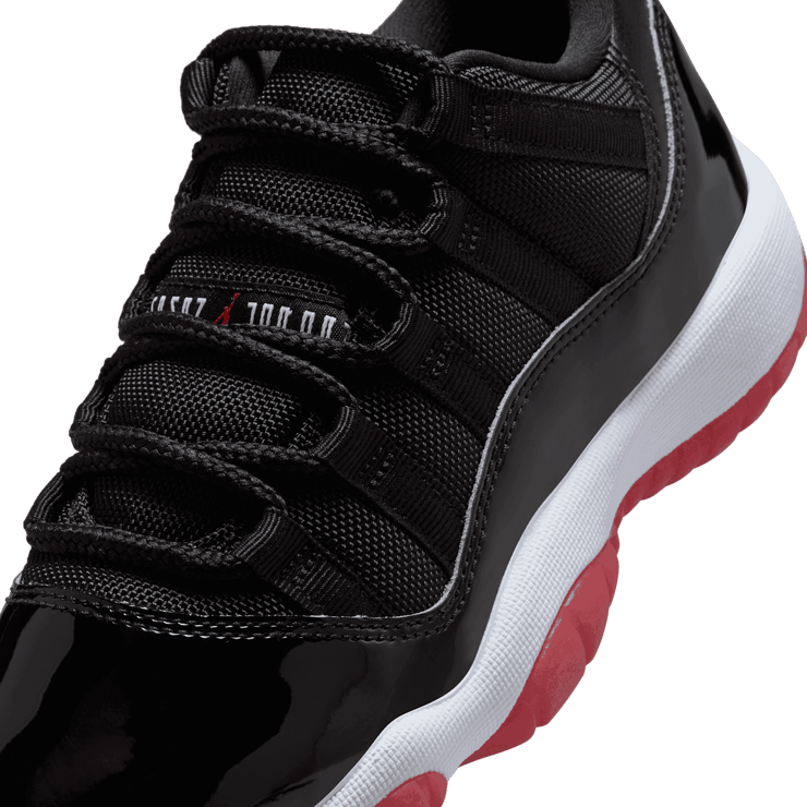 Air Jordan 11 Retro Low Bred (2025) (GS) Angle 4