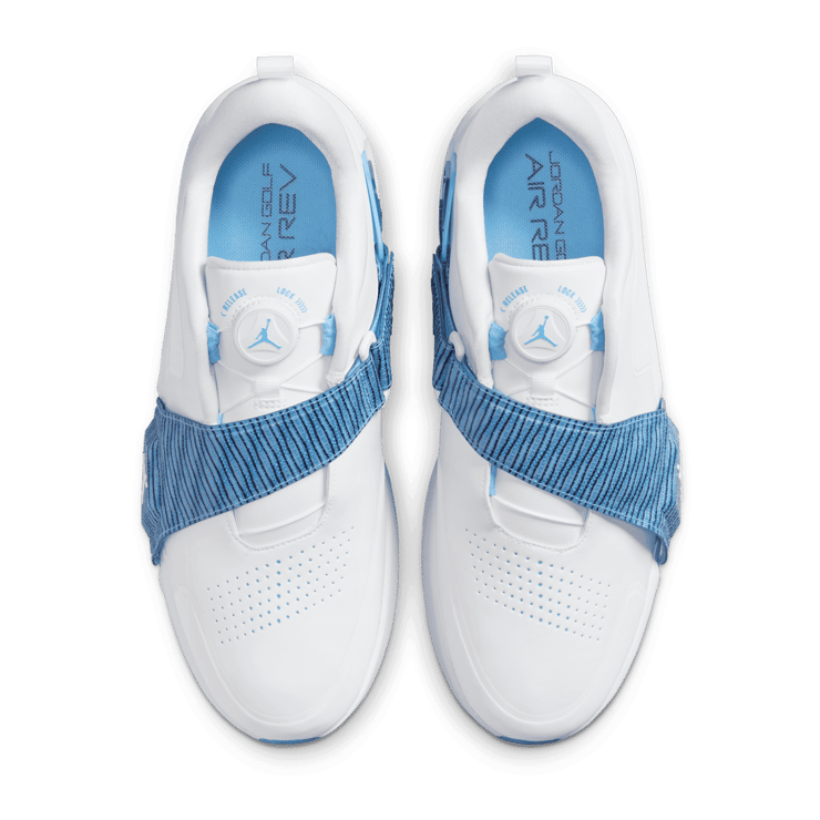 Jordan Air Rev White University Blue Angle 1