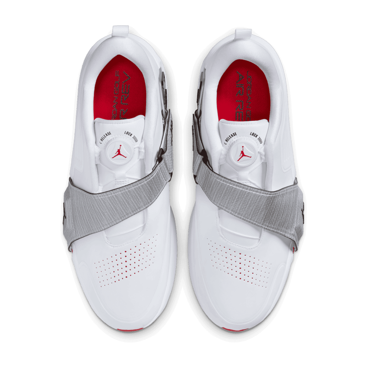 Jordan Air Rev White Metallic Silver Angle 6