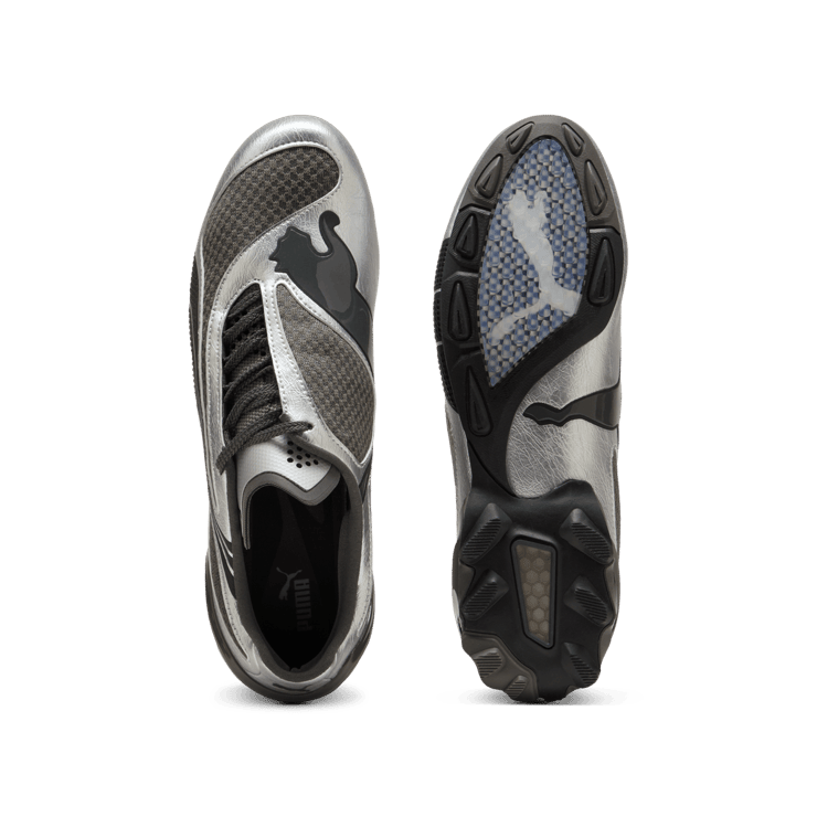 Puma V-S1 Grey Metallic Black Angle 1