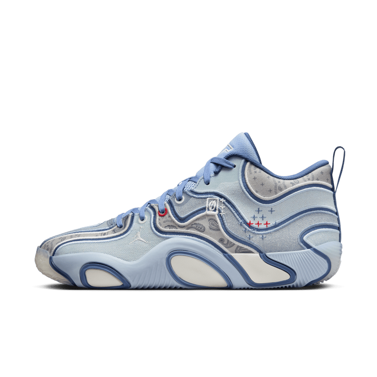 Jordan Tatum 3 Blue Denim Angle 4