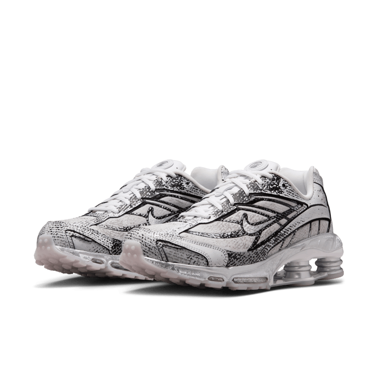 Nike Shox Ride 2 Metallic Platinum Angle 4