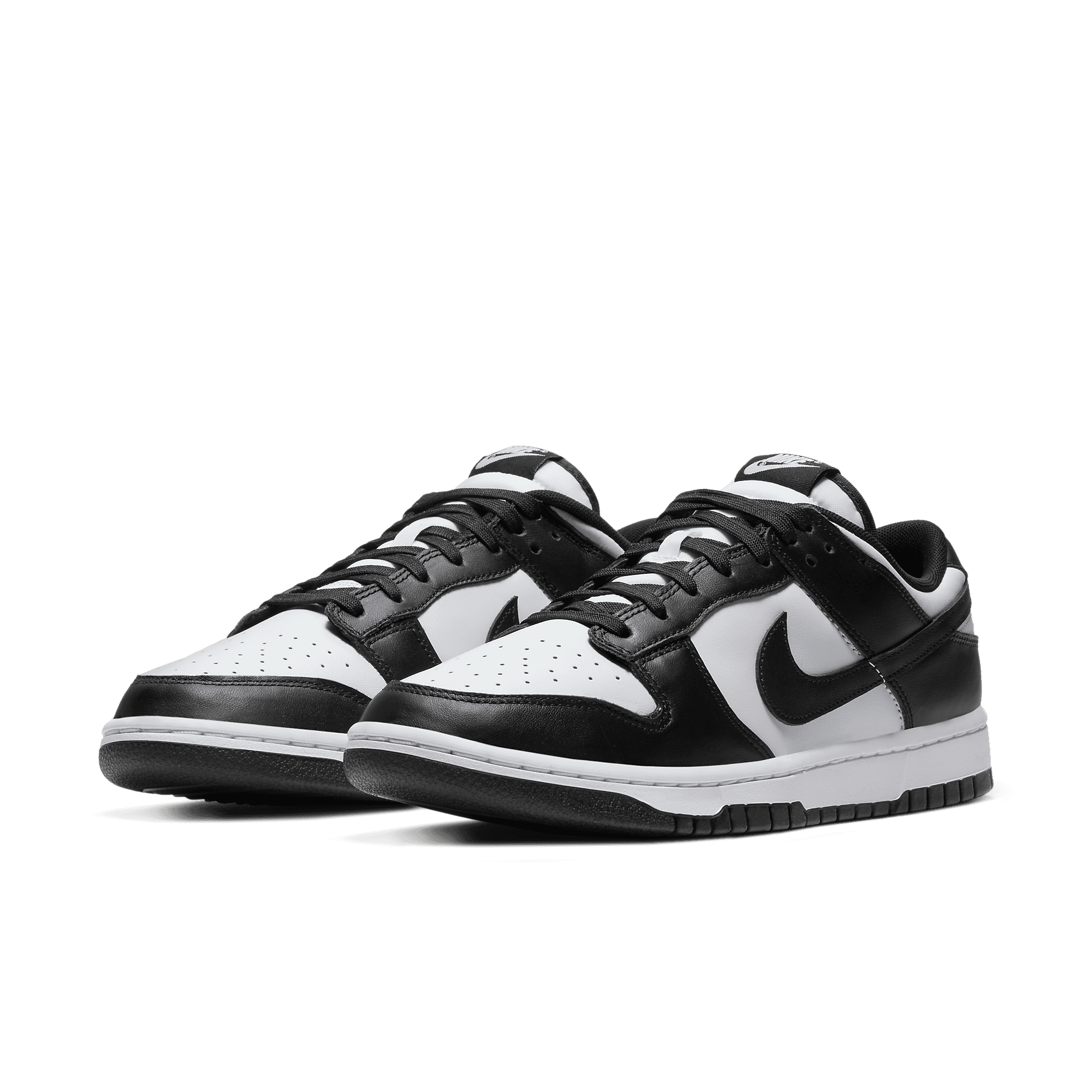 nike dunk low white black raffle