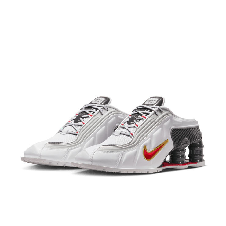 Nike Shox MR4 Mule Martine Rose White (W) Angle 3