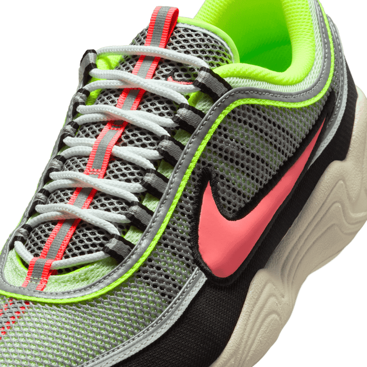 Nike Air Zoom Spiridon Barely Volt Hot Punch Angle 4