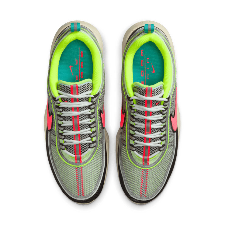 Nike Air Zoom Spiridon Barely Volt Hot Punch Angle 1