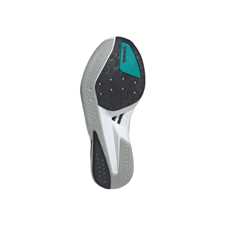 adidas Adizero Boston 13 White Pure Teal (W) Angle 1