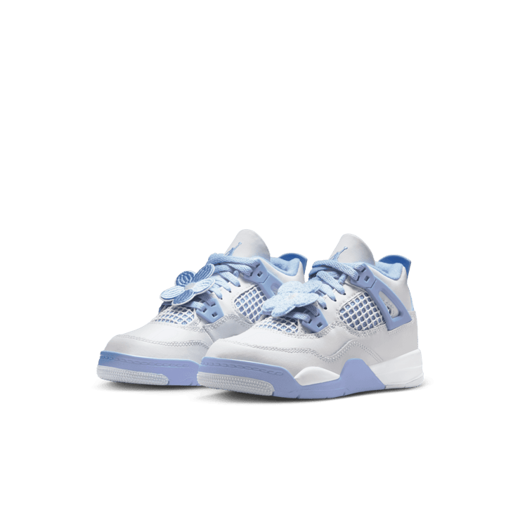 Air Jordan 4 Retro Forget Me Not (PS) Angle 2