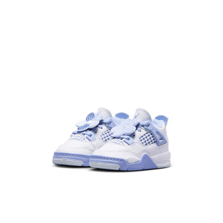 Air Jordan 4 Retro Forget Me Not (TD) Angle 2
