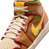 Air Jordan 1 Mid SE Flax Sesame Angle 4