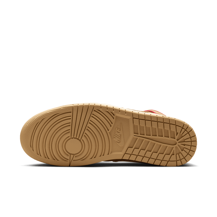 Air Jordan 1 Mid SE Flax Sesame Angle 0