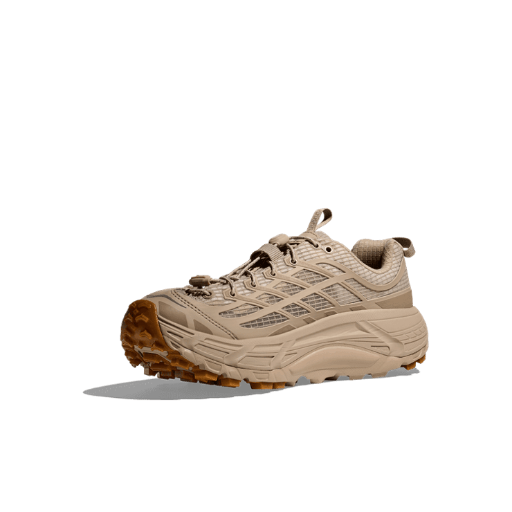 Hoka One One Mafate Three 2 Grid JP atmos Exclusive Linen Angle 1