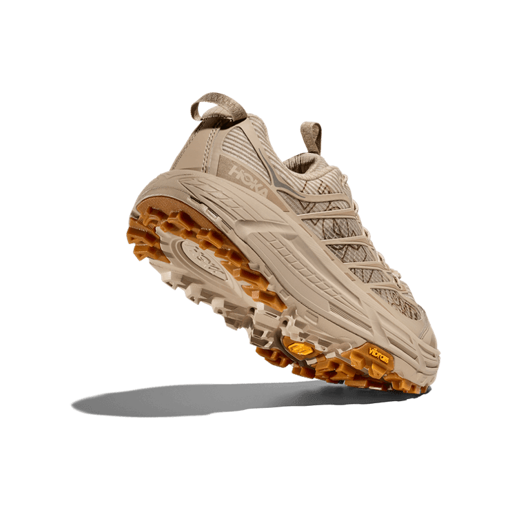 Hoka One One Mafate Three 2 Grid JP atmos Exclusive Linen Angle 2