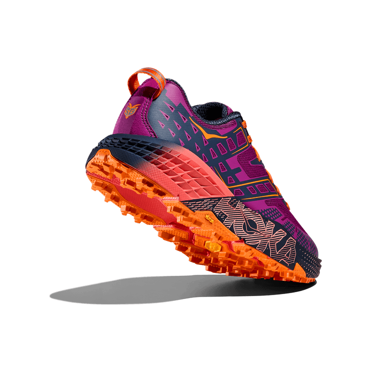 Hoka One One Speedgoat 2 Wild Flower Electric Tangerine Angle 2