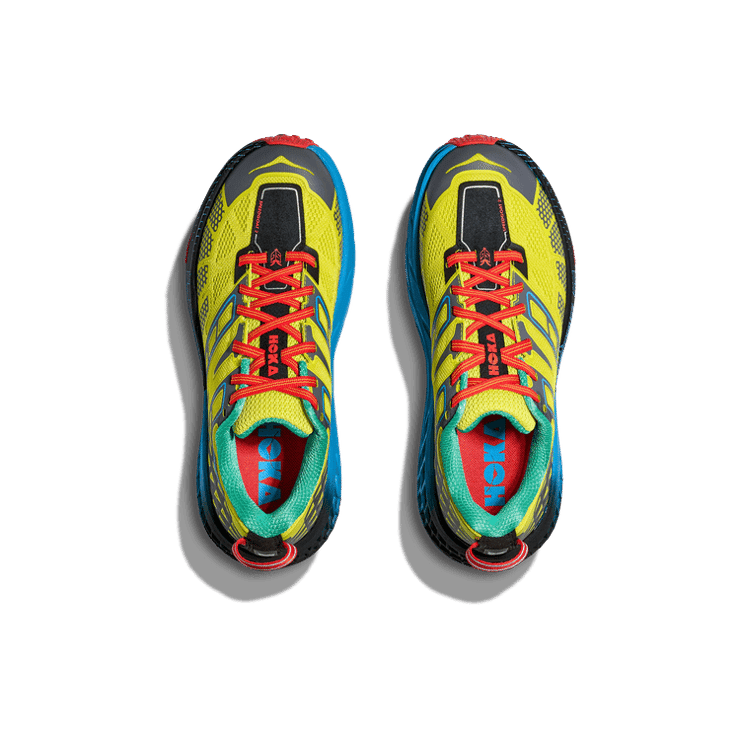 Hoka One One Speedgoat 2 Citrus Blue Angle 0