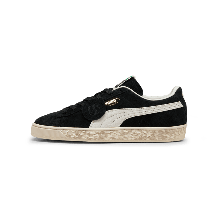 Puma Suede Charles F. Stead Black White Angle 0