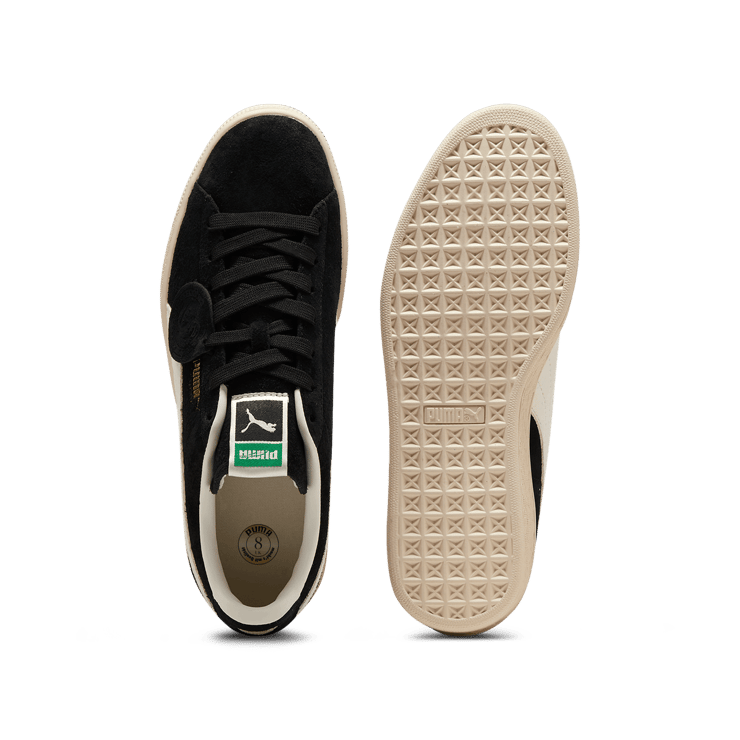 Puma Suede Charles F. Stead Black White Angle 1