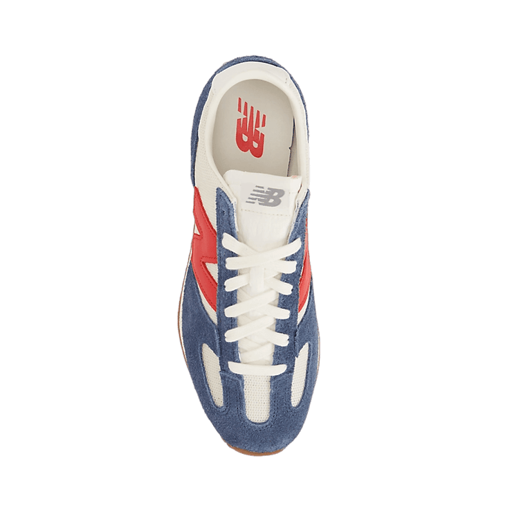 New Balance 471 Navy Linen True Red Angle 1