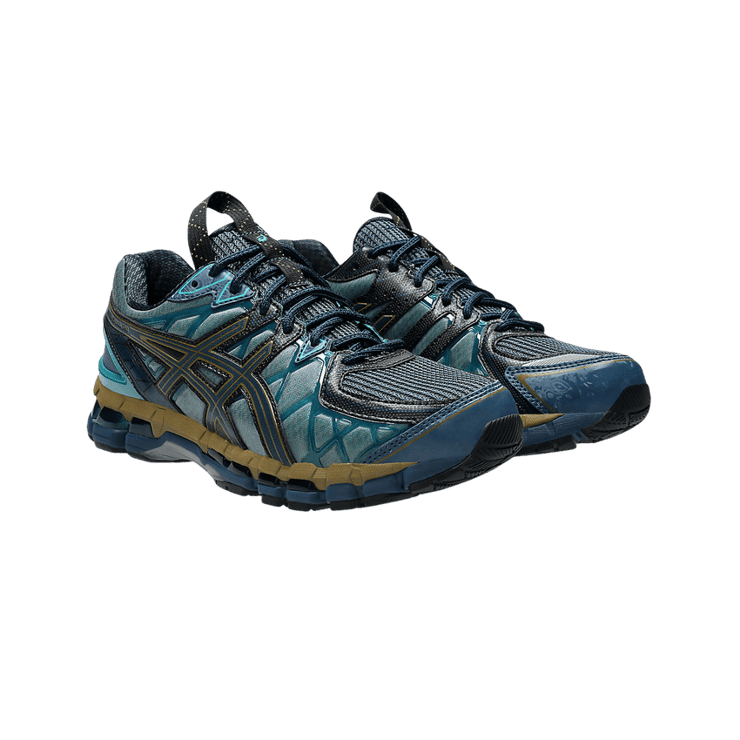 Asics UB10-S Gel Kayano 20 Kiko Kostadinov Indigo Gunmetal Angle 0