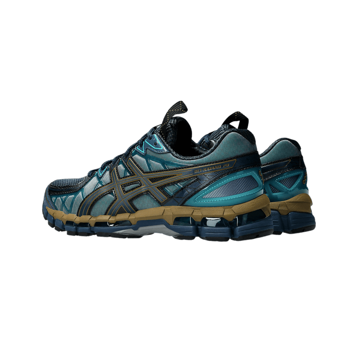 Asics UB10-S Gel Kayano 20 Kiko Kostadinov Indigo Gunmetal Angle 1