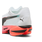 Puma Fast-R Nitro Elite 3 White Glowing Red Mint Angle 4
