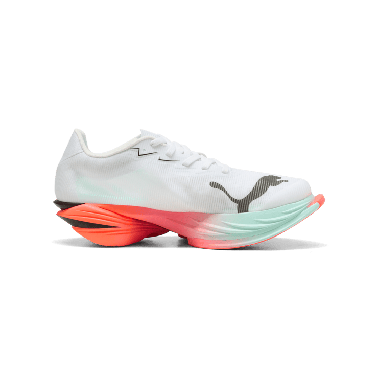 Puma Fast-R Nitro Elite 3 White Glowing Red Mint (W) Angle 2