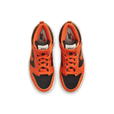 Nike Dunk High Black Safety Orange (PS) Angle 1