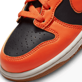 Nike Dunk High Black Safety Orange (PS) Angle 4