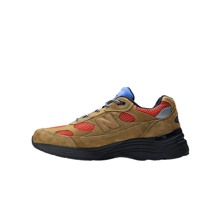 New Balance 992 Made in USA Action Bronson Tiger Eye Angle 0