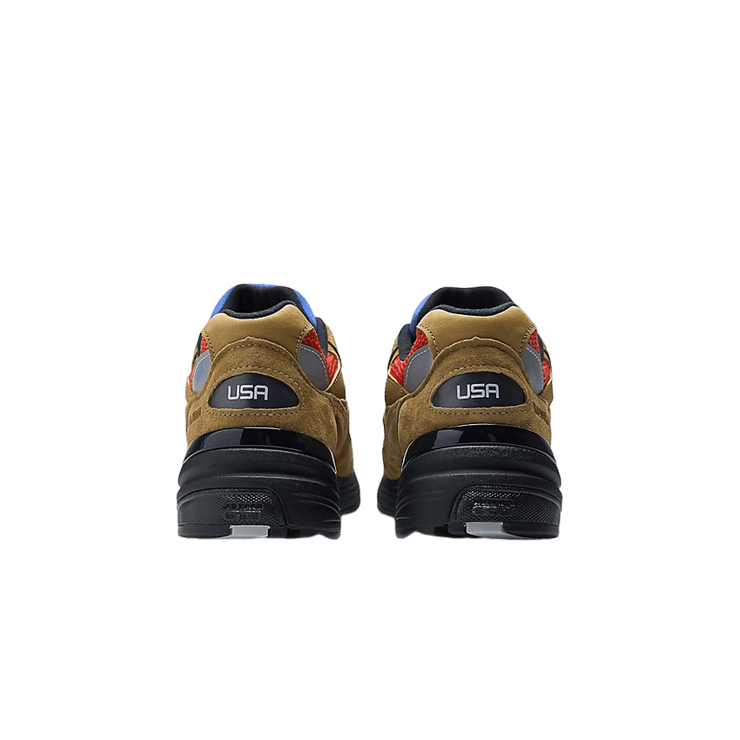 New Balance 992 Made in USA Action Bronson Tiger Eye Angle 4