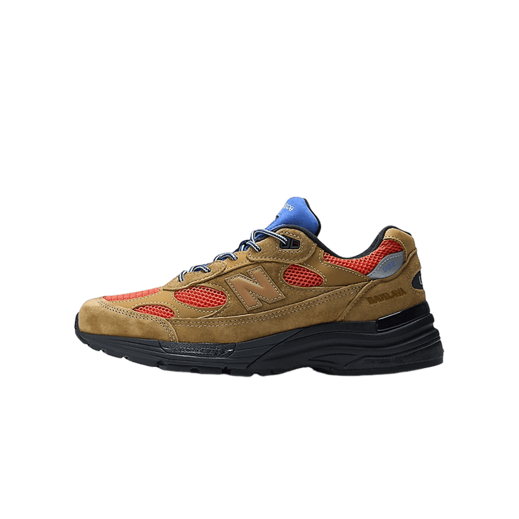 New Balance 992 Made in USA Action Bronson Tiger Eye Angle 5