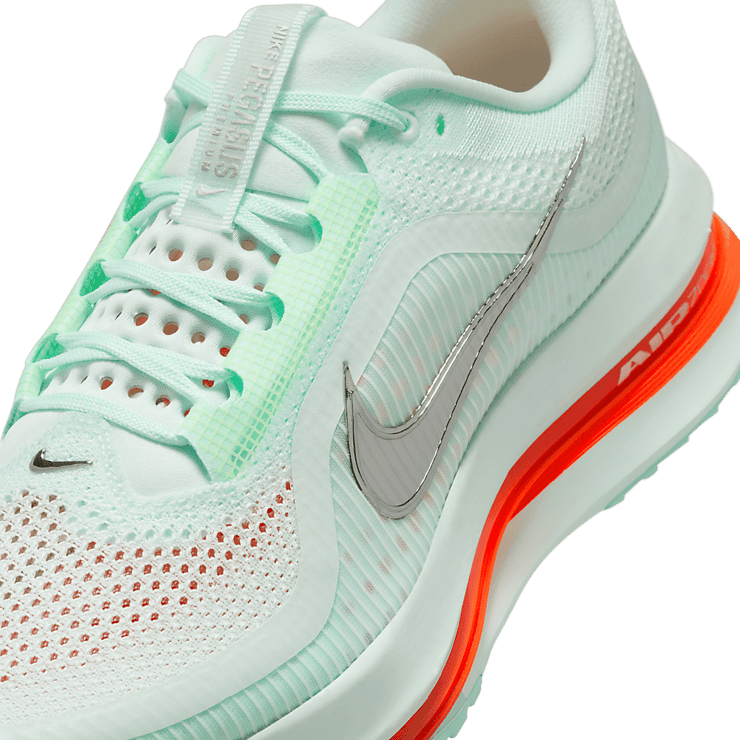 Nike Air Pegasus Premium Barely Green Bright Crimson Angle 3