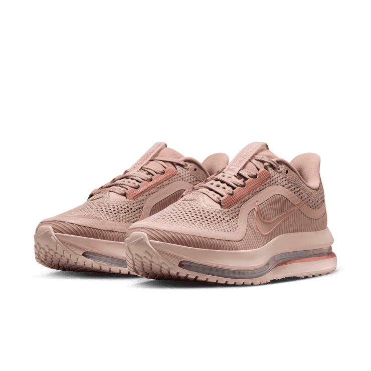 Nike Air Zoom Pegasus Premium Metallic Rose Gold (Women's) Angle 3