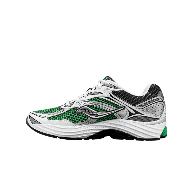 Saucony ProGrid Omni 9 Lemon Silver Angle 1