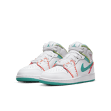 Jordan 1 Mid Multi Knit (GS) Angle 2