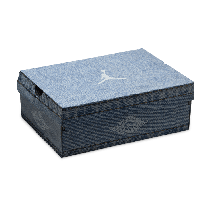 Air Jordan 1 Mid Denim (W) Angle 5
