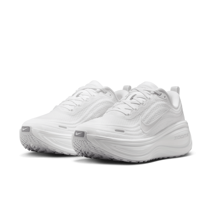 Nike Vomero Plus Triple White (W) Angle 3