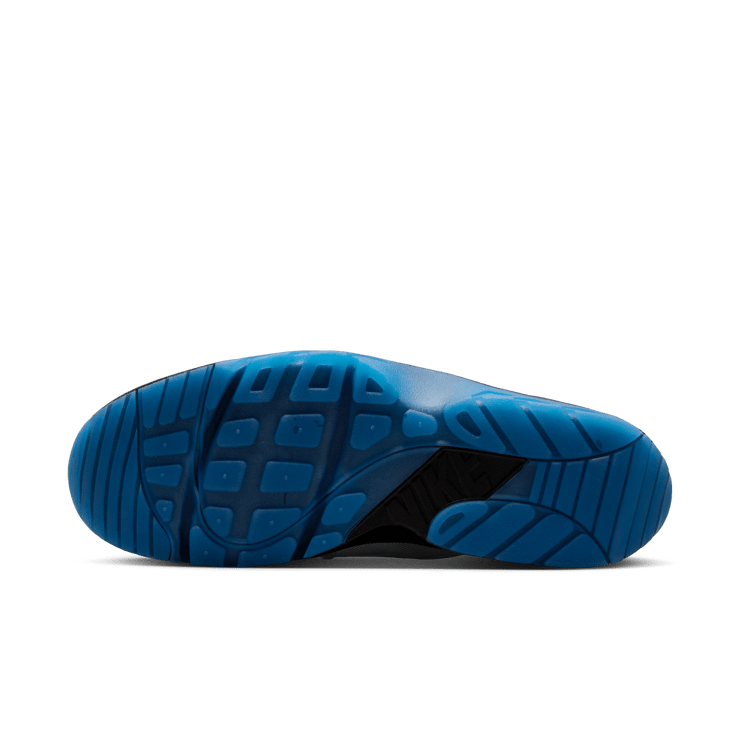 Nike Air Trainer Huarache Wolf Grey Star Blue Angle 0