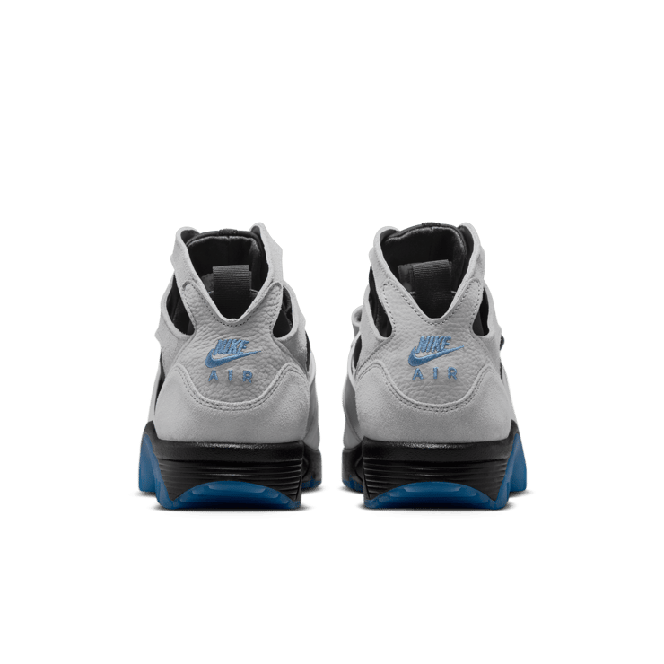 Nike Air Trainer Huarache Wolf Grey Star Blue Angle 2