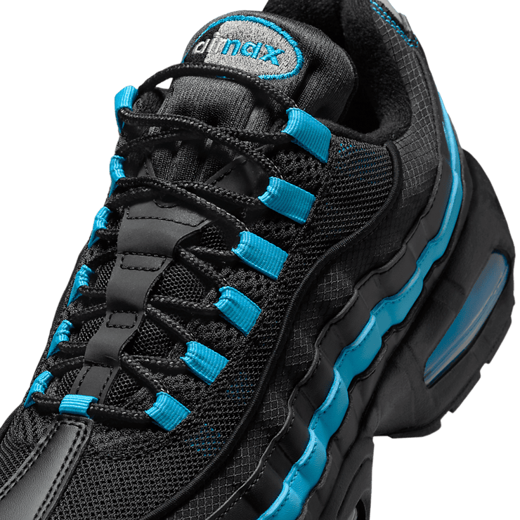 Nike Air Max 95 OG Black Baltic Blue Angle 3