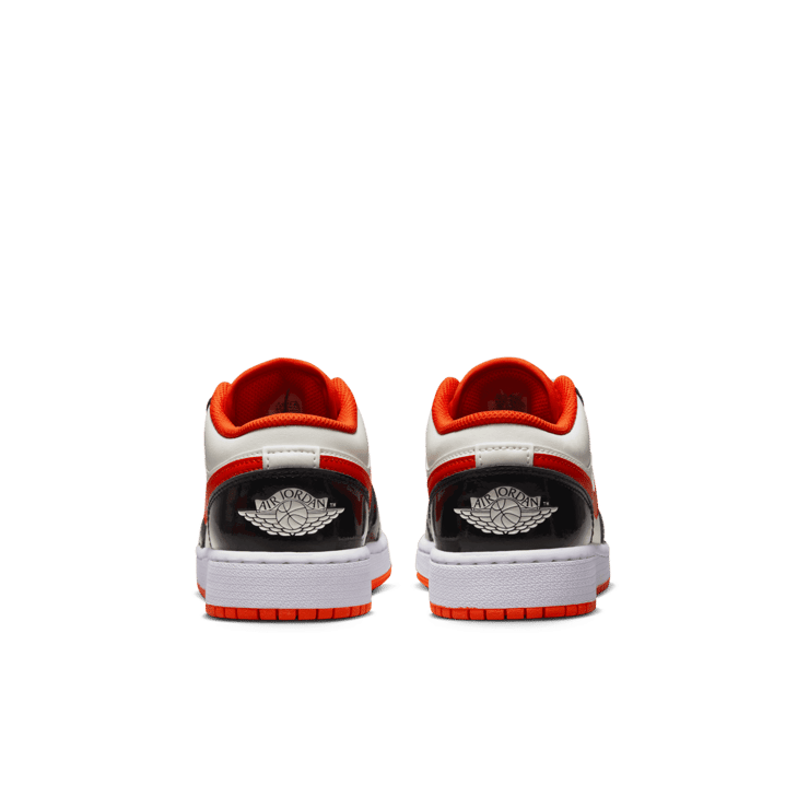 Air Jordan 1 Low Team Orange Black (GS) Angle 3