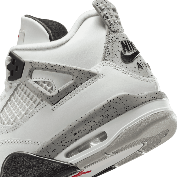 Air Jordan 4 Retro White Cement (GS) Angle 5