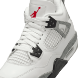 Air Jordan 4 Retro White Cement (GS) Angle 4