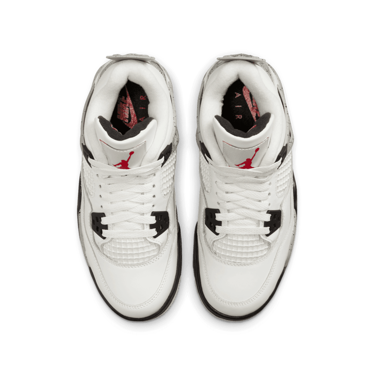 Air Jordan 4 Retro White Cement (GS) Angle 1
