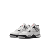 Air Jordan 4 Retro White Cement (PS) Angle 2