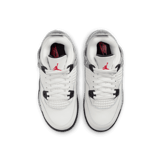 Air Jordan 4 Retro White Cement (PS) Angle 1